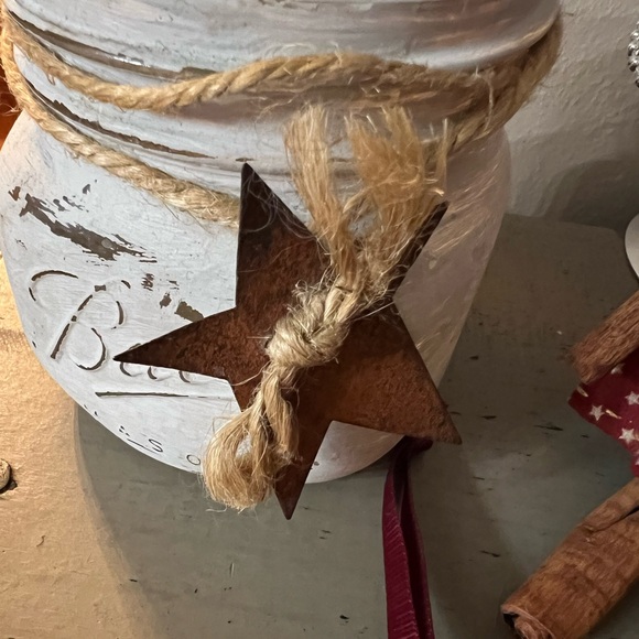 Ornament Lot (3) Vintage- Primitive- Rustic 🎄 - Picture 7 of 8